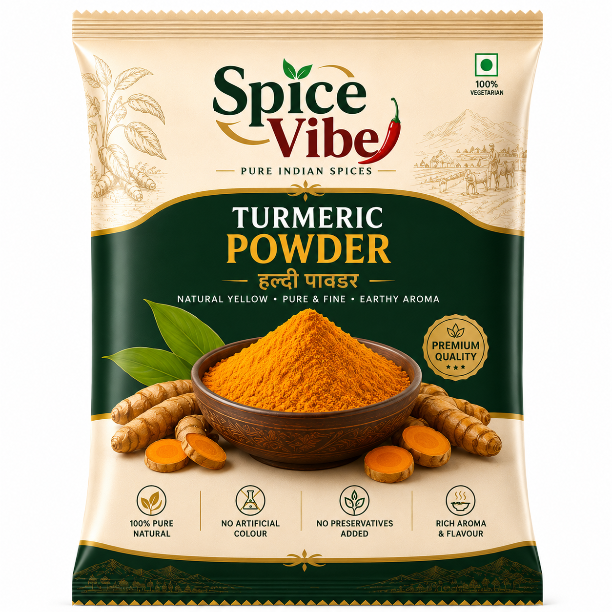 Selam turmeric powder