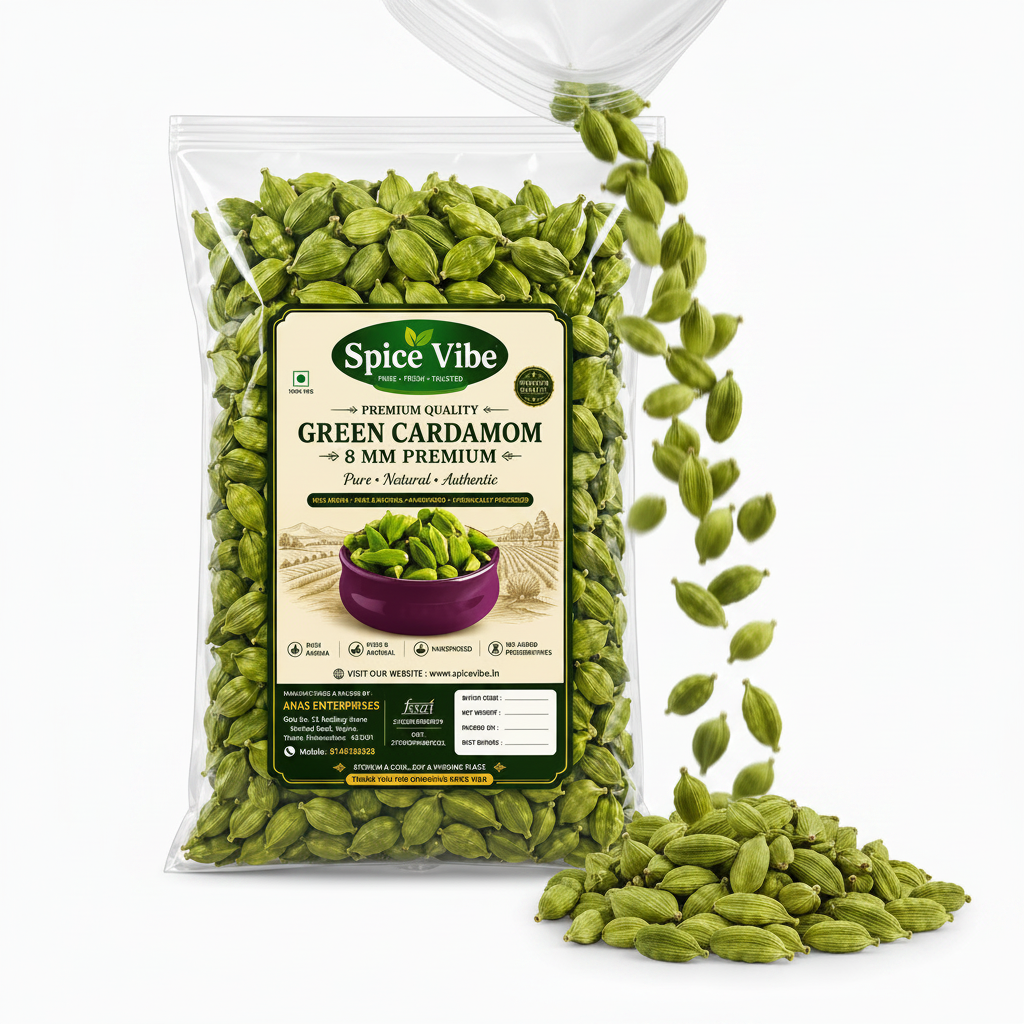 Green cardamom (elaichi)